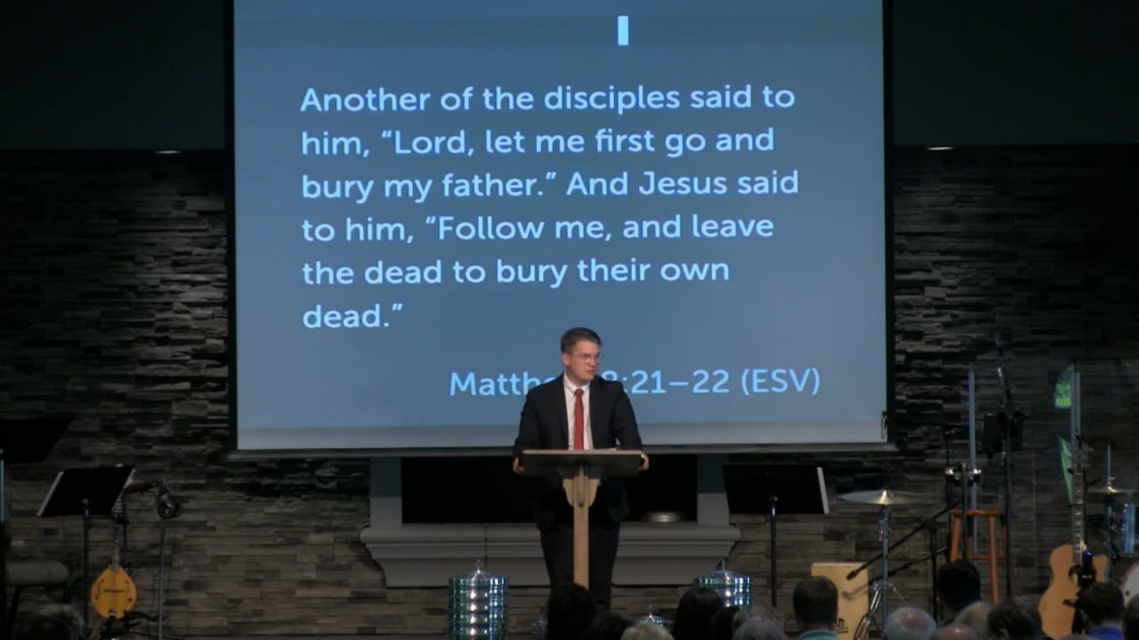 Counting the Cost [Matthew 8:18-22] on Vimeo