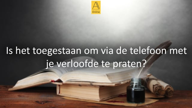 Je verloofde telefonisch spreken