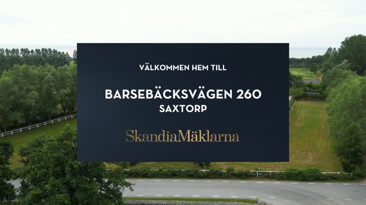 10 rum Gård utan jordbruk på Barsebäcksvägen 260 Landskrona kommun