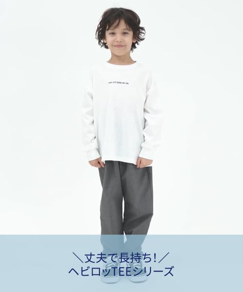 グローバルワーク ヘビロッTEEプリント長袖Tシャツ160cm - トップス(T