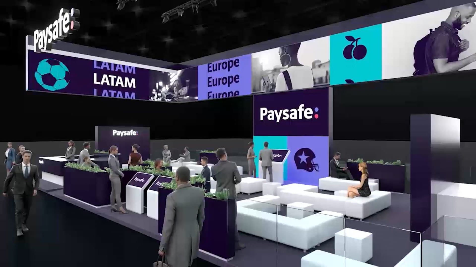 LED Screen Booth Design