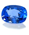 Engagement Ring: gold, blue sapphire, diamonds