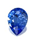 Pierścionek zaręczynowy Savicki: dwukolorowe złoto, niebieski szafir, diamenty