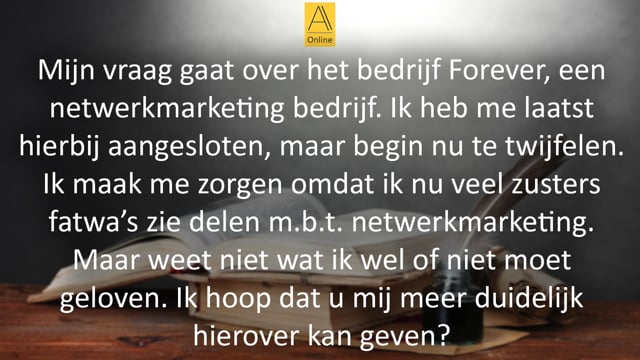 Is netwerkmarketing toegestaan?