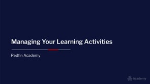 RA 01 06 Managing Your Learning Activities