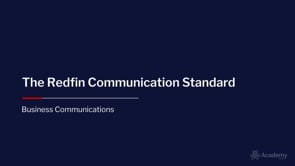 The Redfin Communication Standard_2