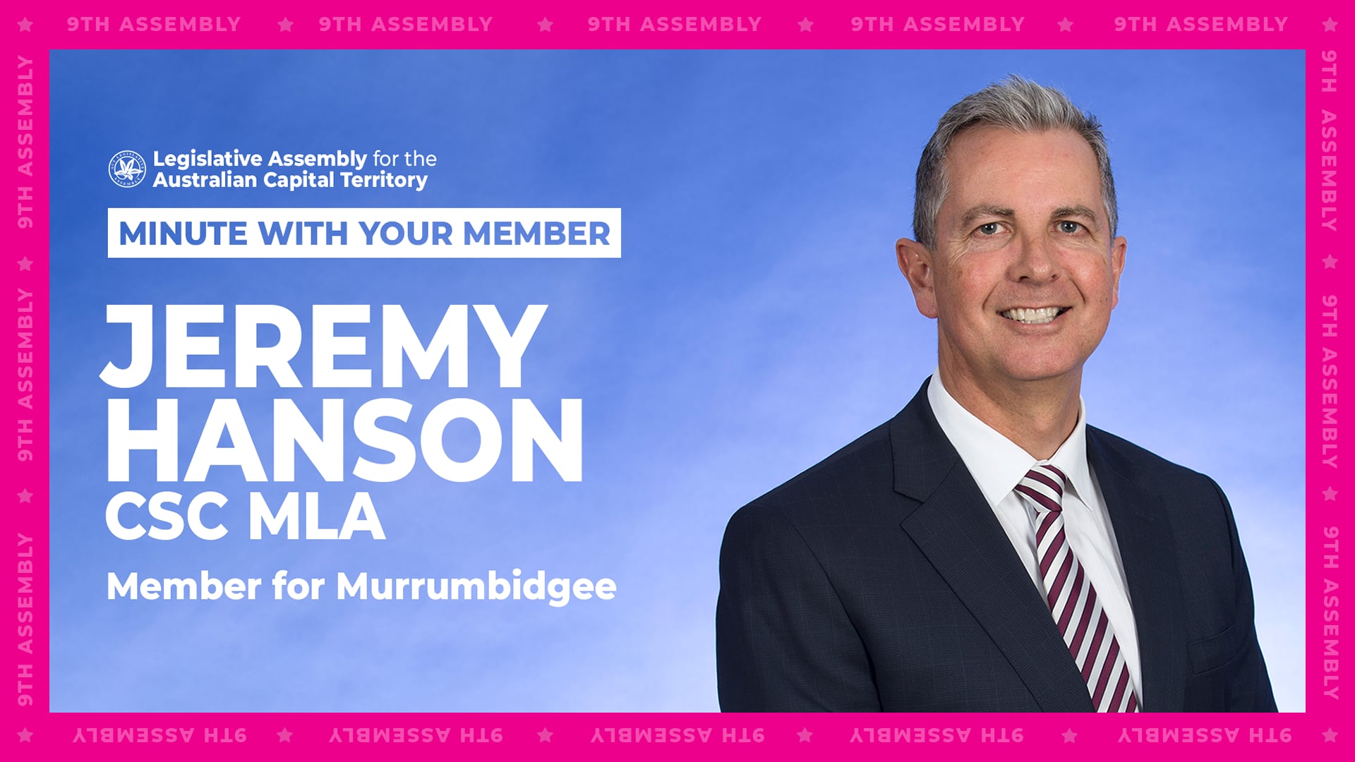 Jeremy Hanson MLA on Vimeo