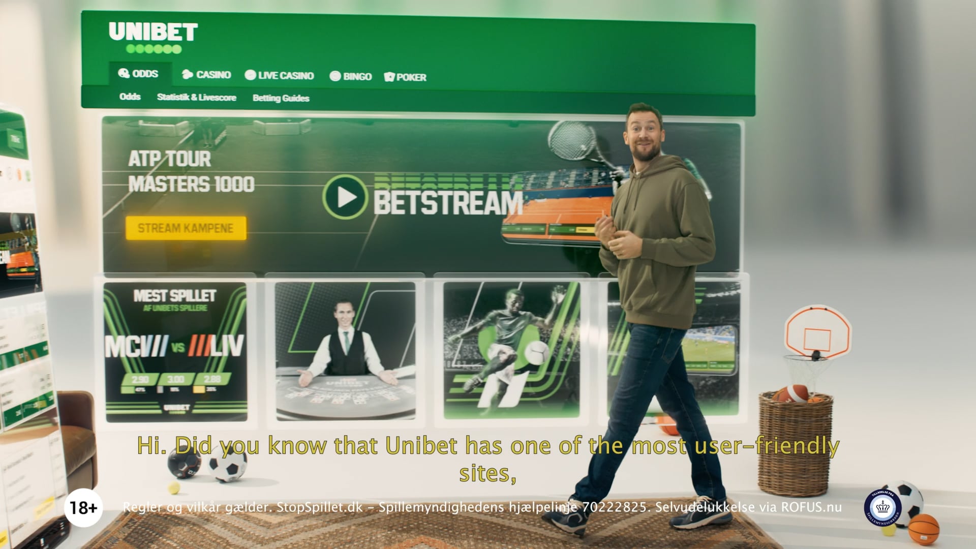 Unibet - Devices