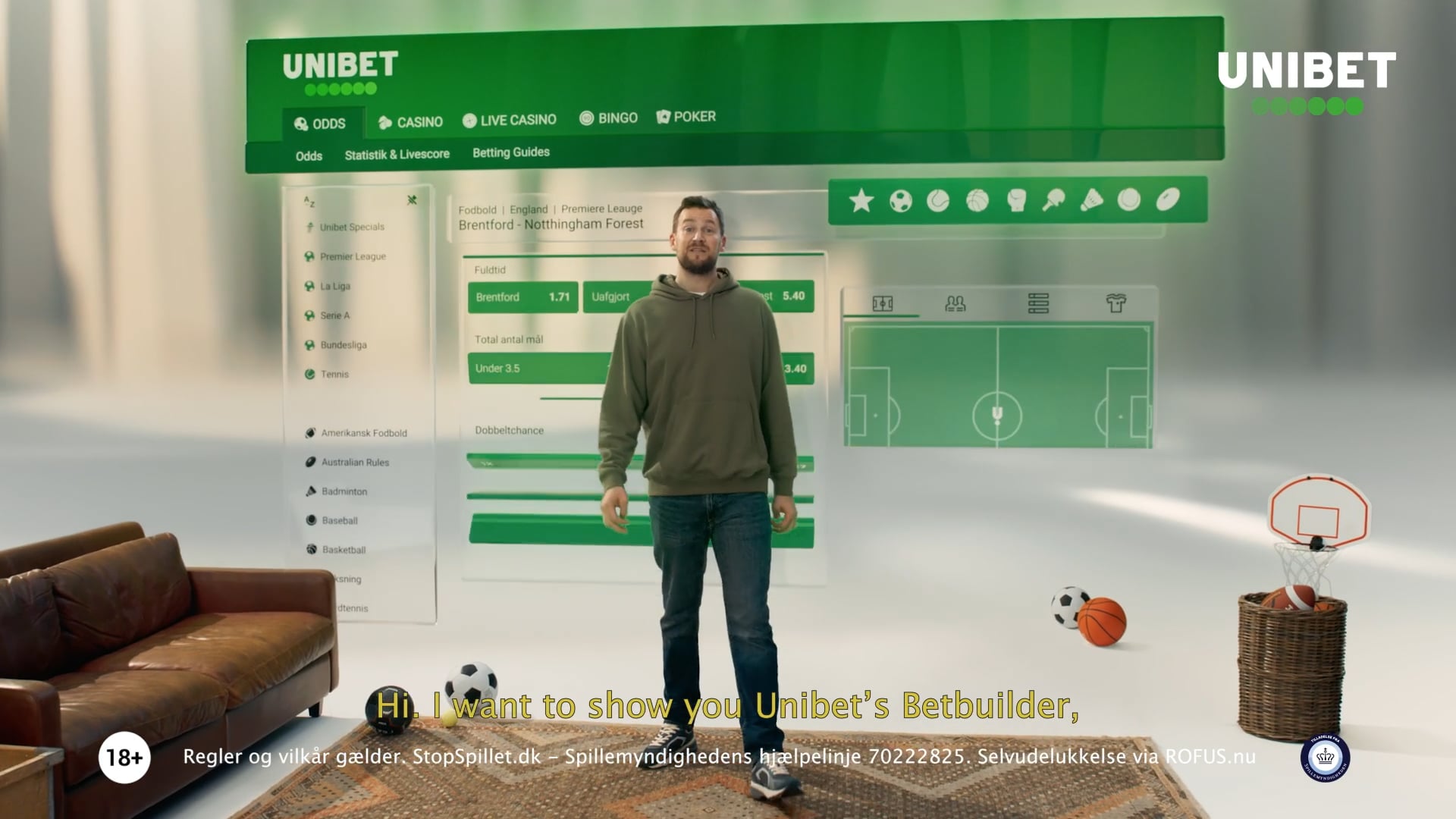 Unibet - Betbuilder