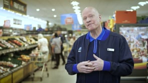 Meet one of our store cleaners