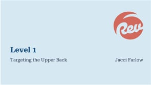 Targeting the Upper Back