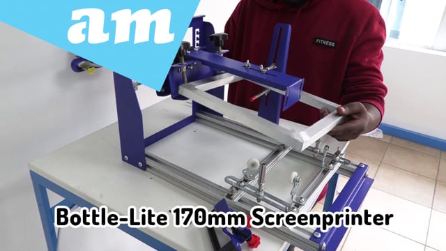 ScreenMaster Bottle-Lite 170mm Screen Printer Assemble Video, Step by Step Assemble Setup Guide