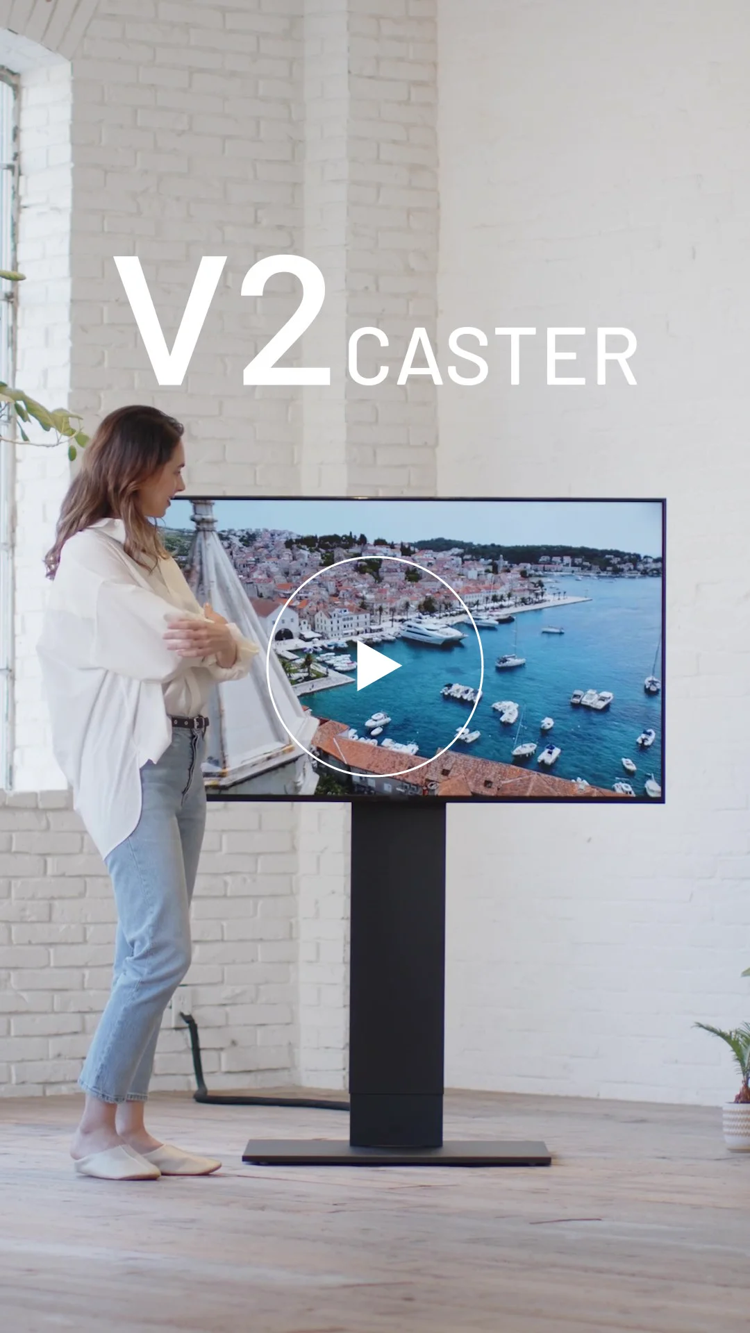 V2 CASTER Wall-side Type | WALL INTERIOR TV STAND
