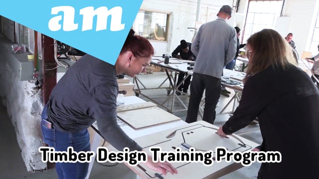 AM Machines Featured in RAW Modular Plywood & Mass Timber Design and Construction Training Program