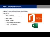 Introduction to Microsoft Excel 2019 New Features