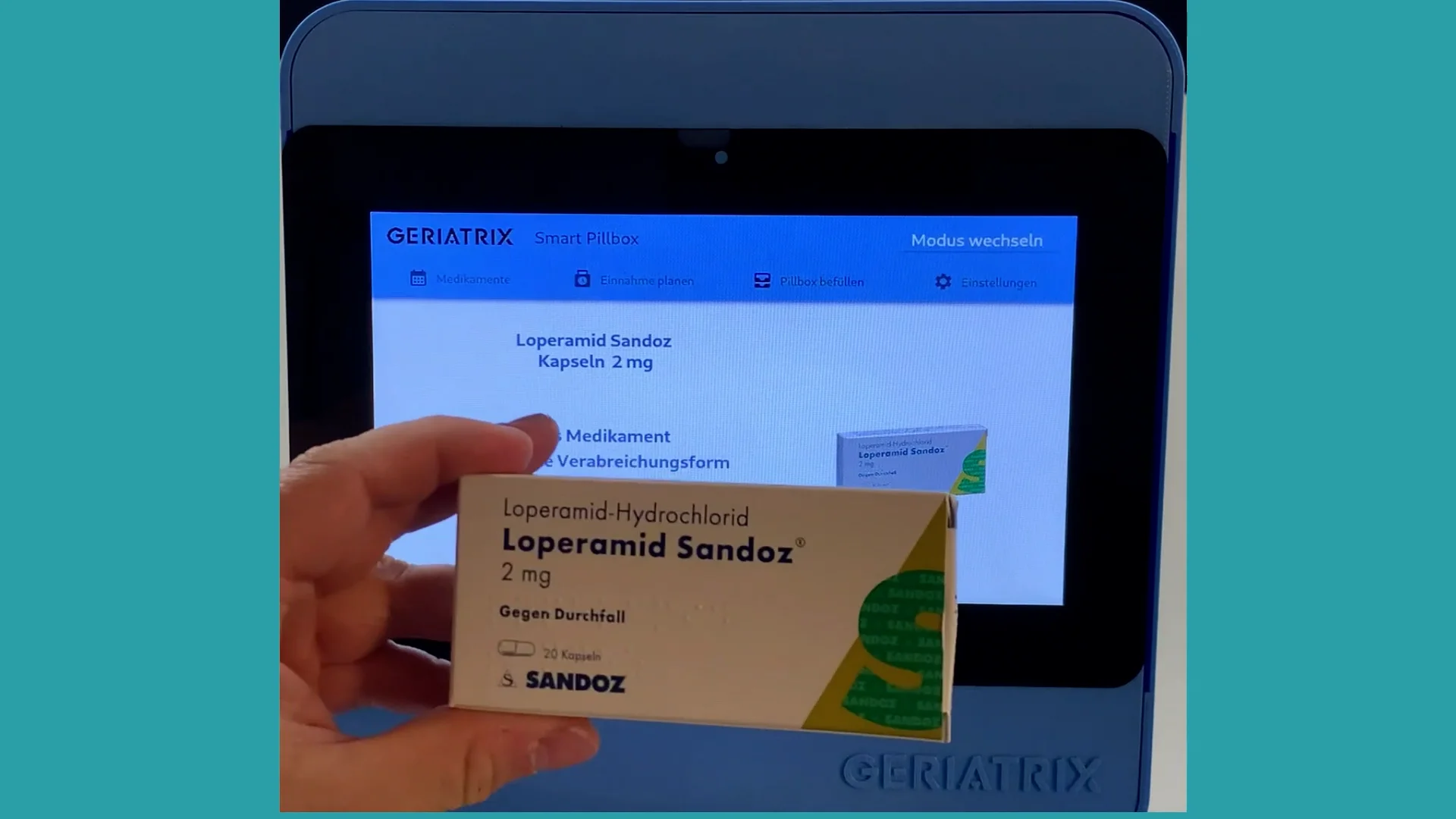 Gerisana Smart Pillbox Filling