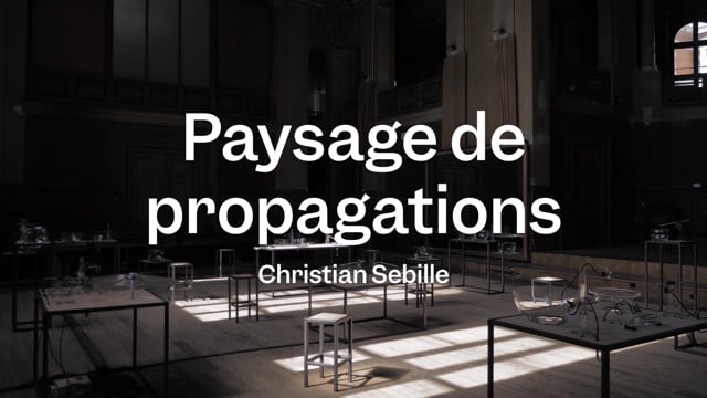 Teaser officiel : Installation Paysage de propagations #1 « Matrice »