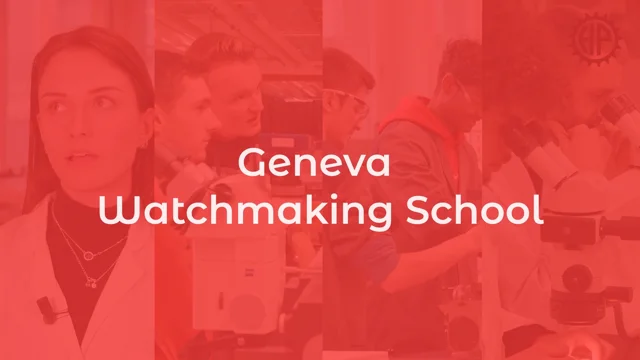 Geneva 2025 watchmaking school