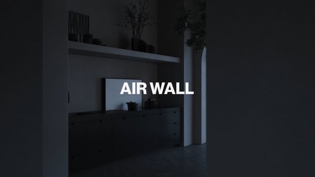 Air Wall by Falmec. Vertical integration