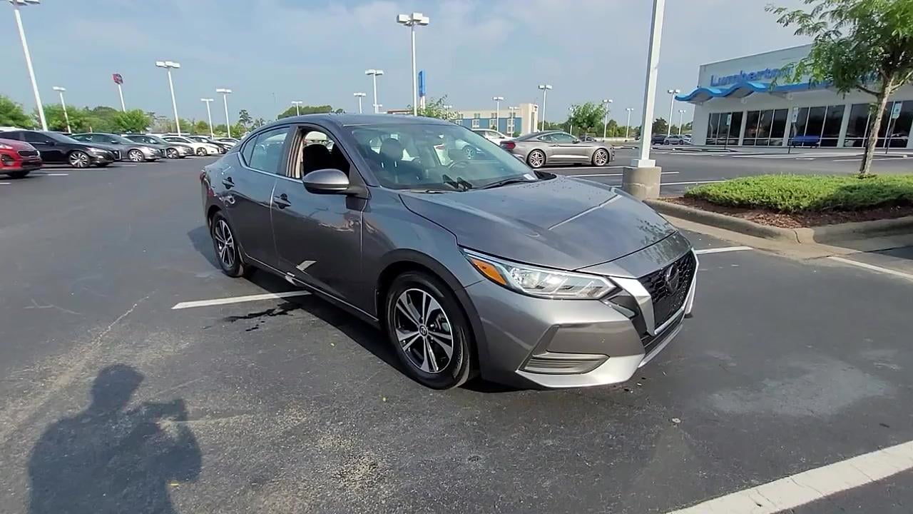 SOLD USED 2021 NISSAN SENTRA SV CVT at Lumberton Honda (USED) 