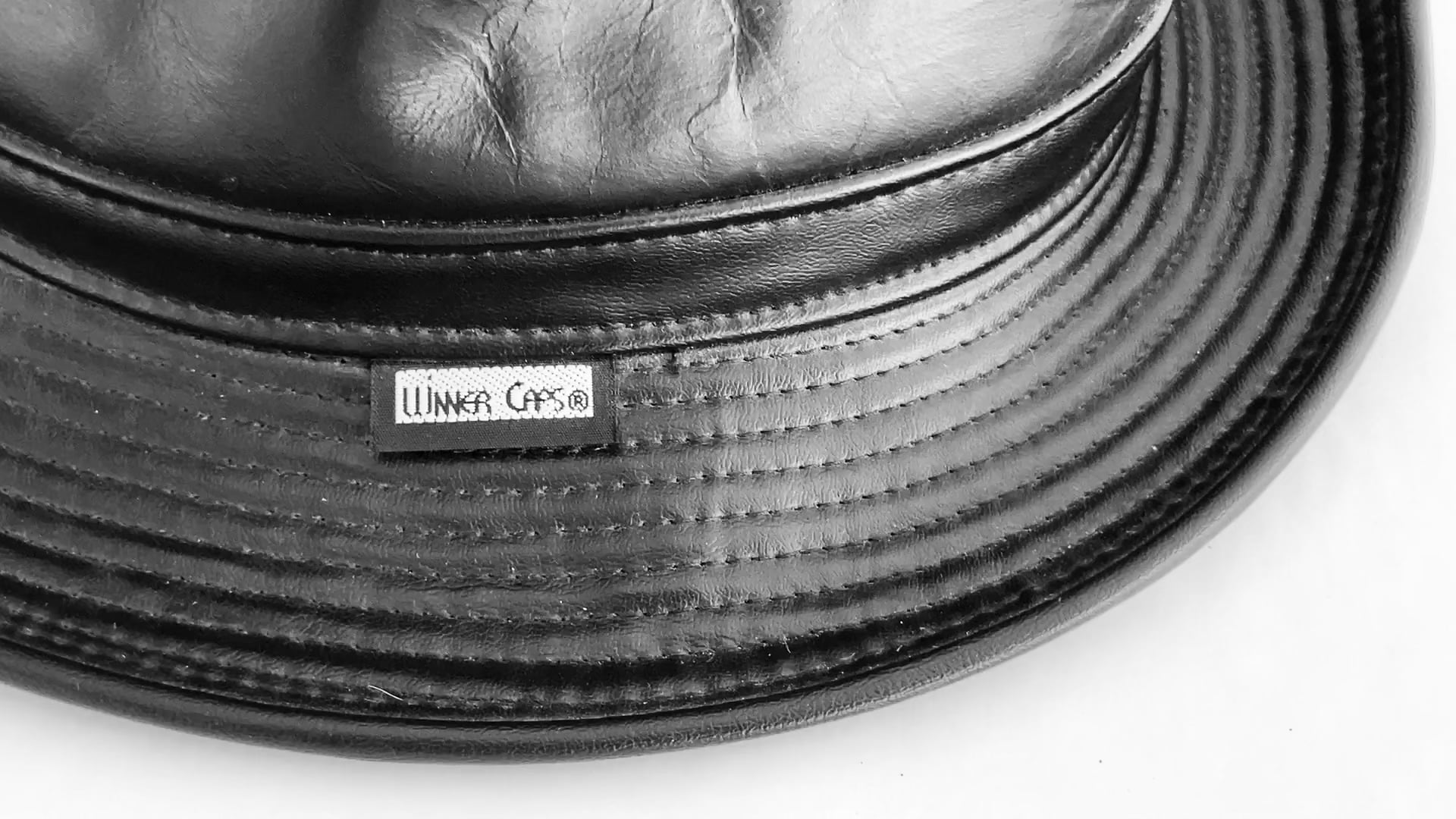 NEW YORK HAT★VINTAGE LEATHER FEDORA HAT s-l400.jpg