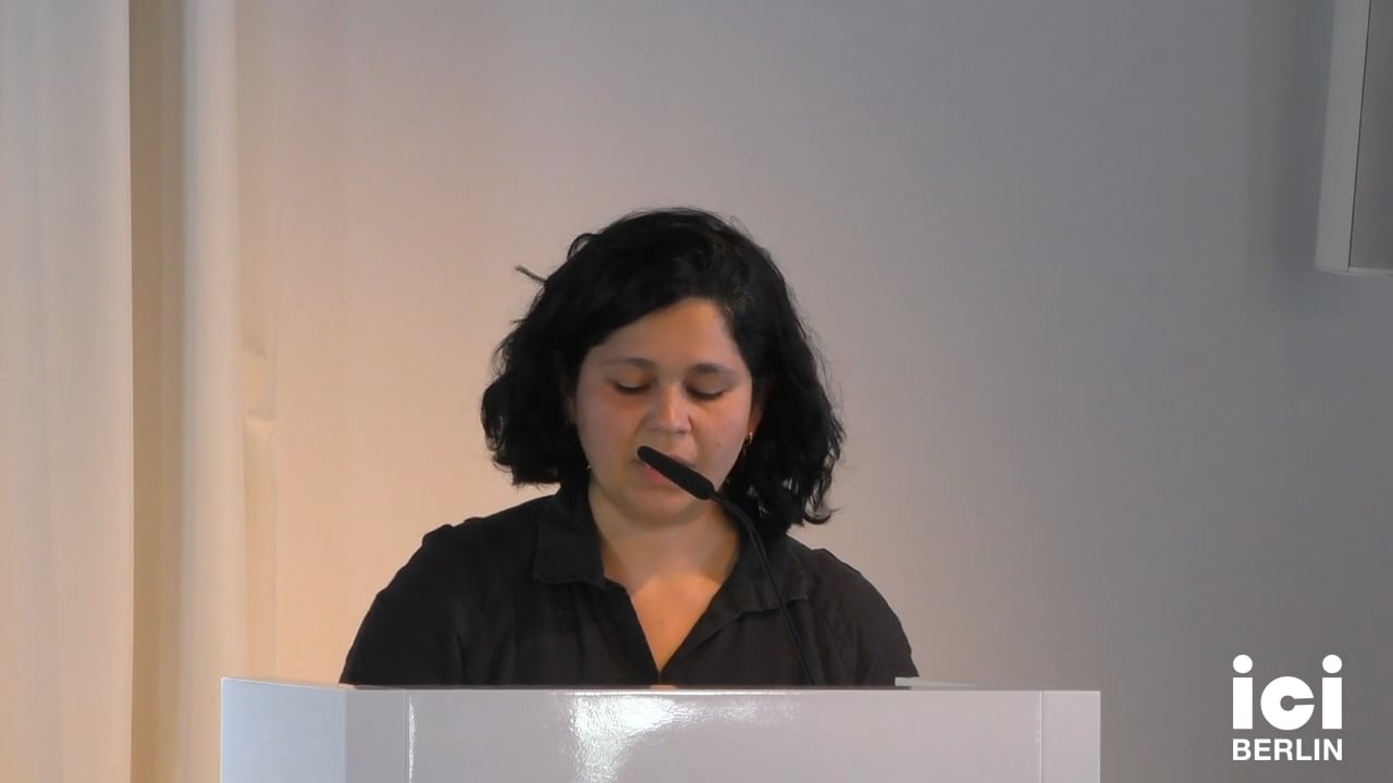 Talk by Jamille Pinheiro Dias