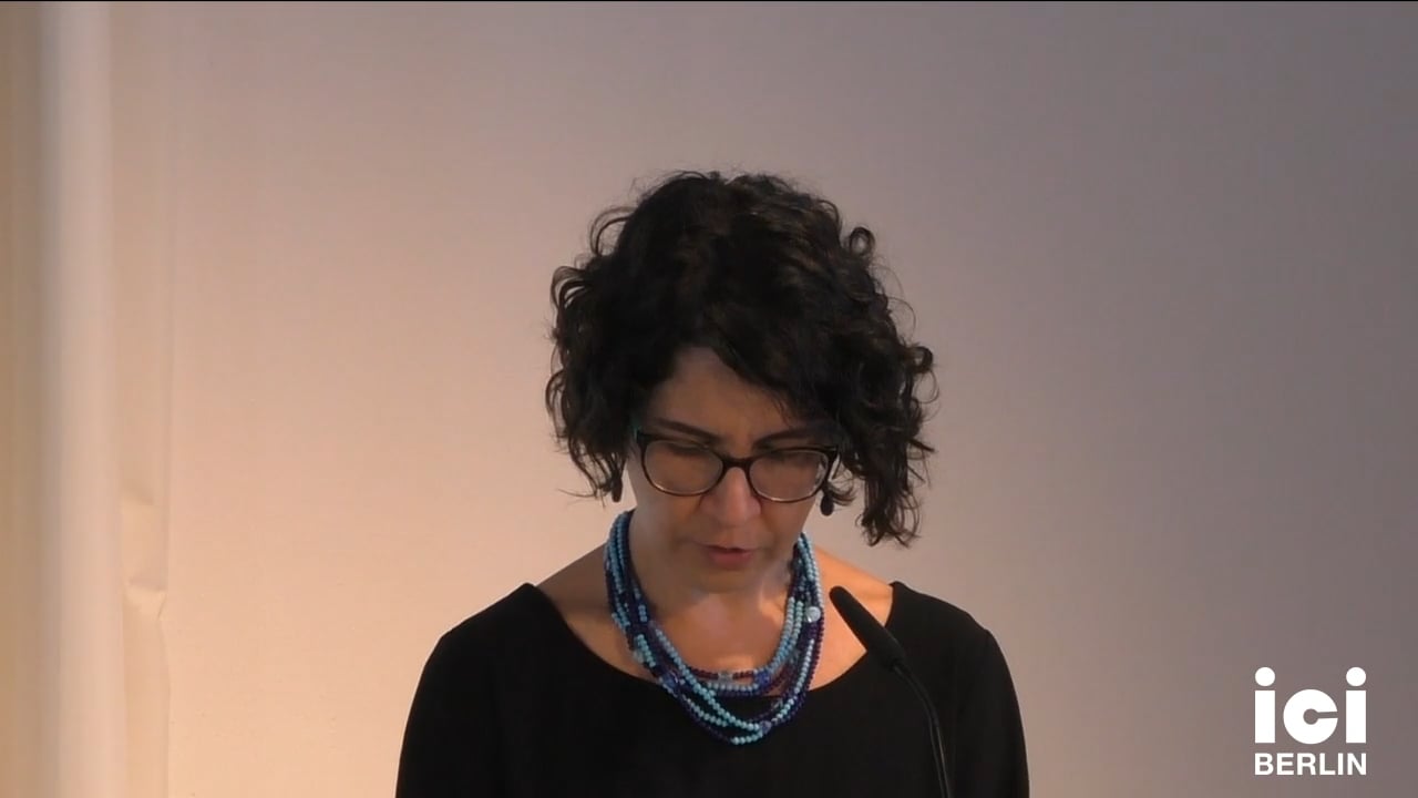 Talk by Iracema Dulley
