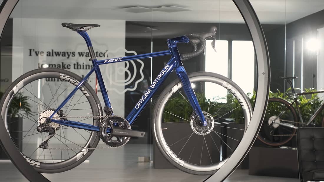 Battaglin Fenix, a Custom Steel Road eBike, Born out of Giro-Vuelta  Winner's Health Issues - Bikerumor