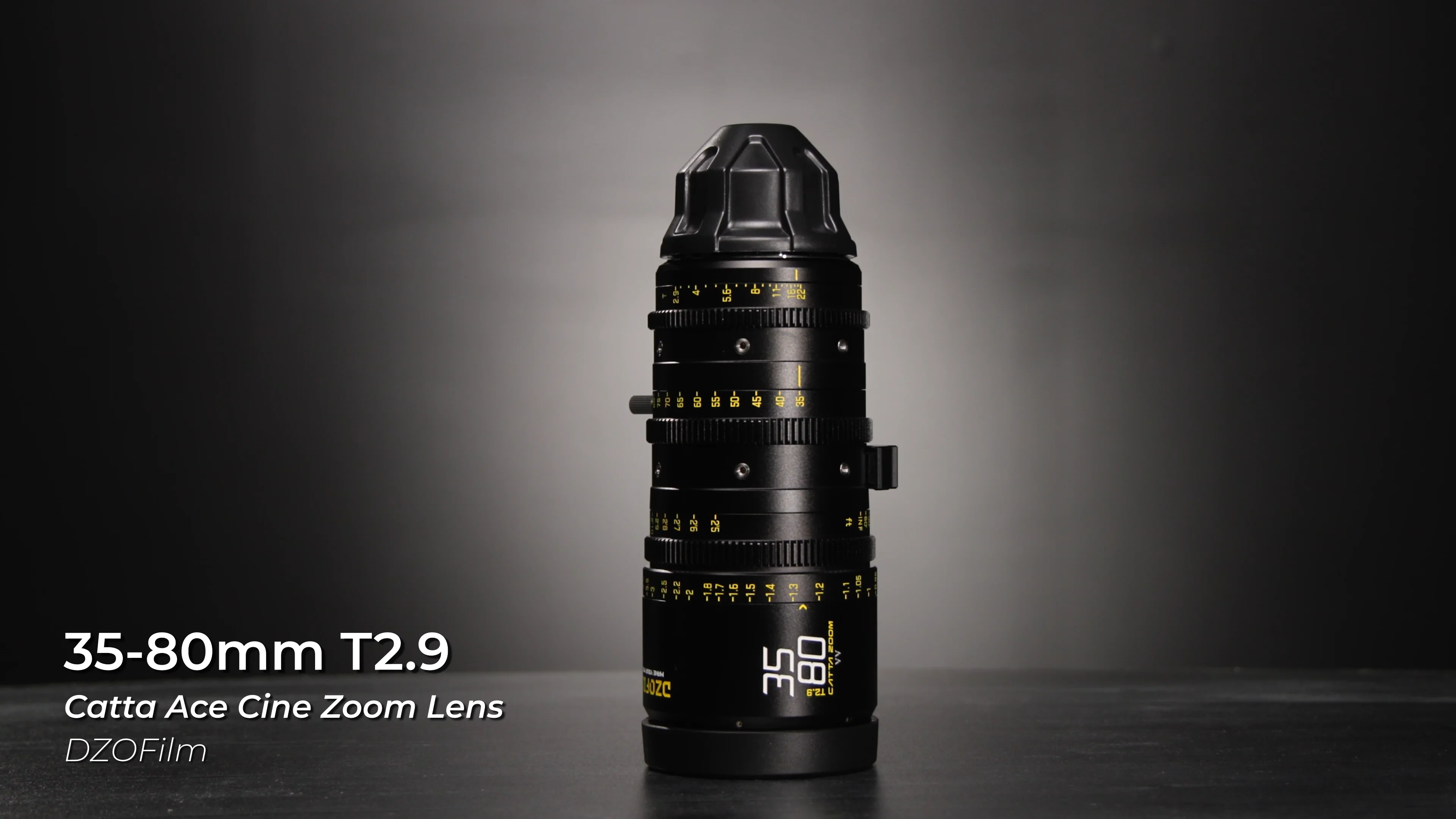 ビデオカメラ DZOFILM Catta Zoom 35-80mm T2.9 Sony E Catta 35-80mm T2.9 E-Mount Cine Zoom - Utopia