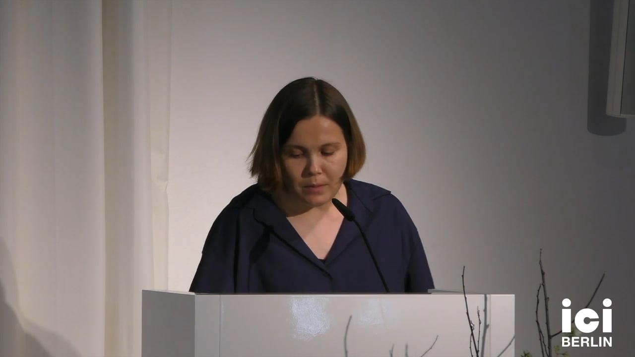 Talk by Marta Aleksandrowicz
