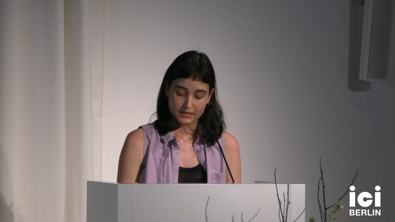 Talk by Chiara Sartor