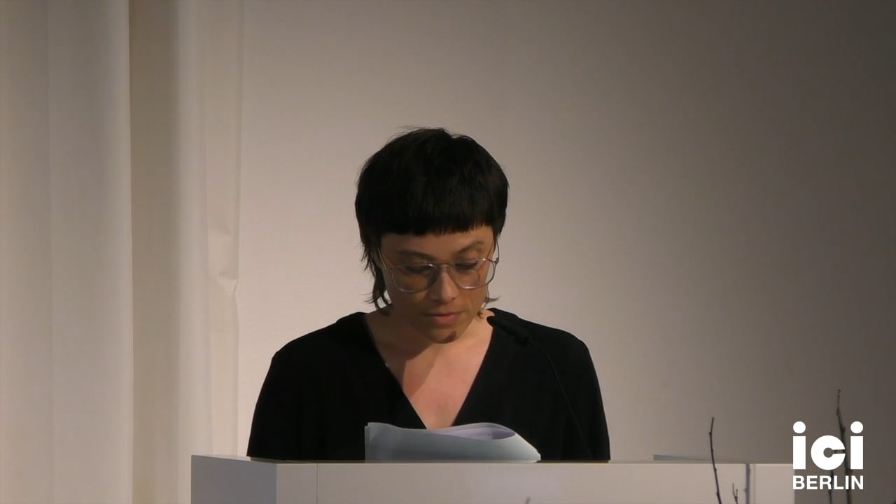 Talk by Delfina Cabrera