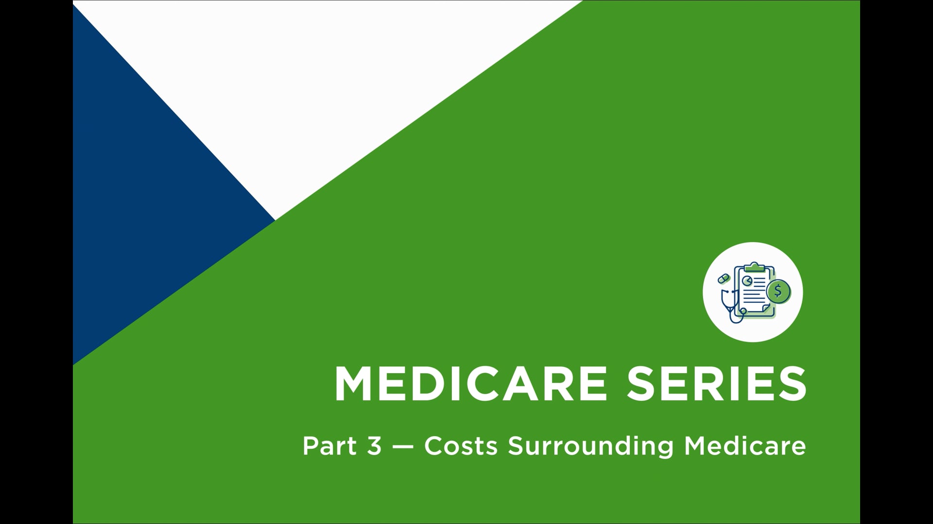 Medicare Series Part 3: Costs Surrounding Medicare