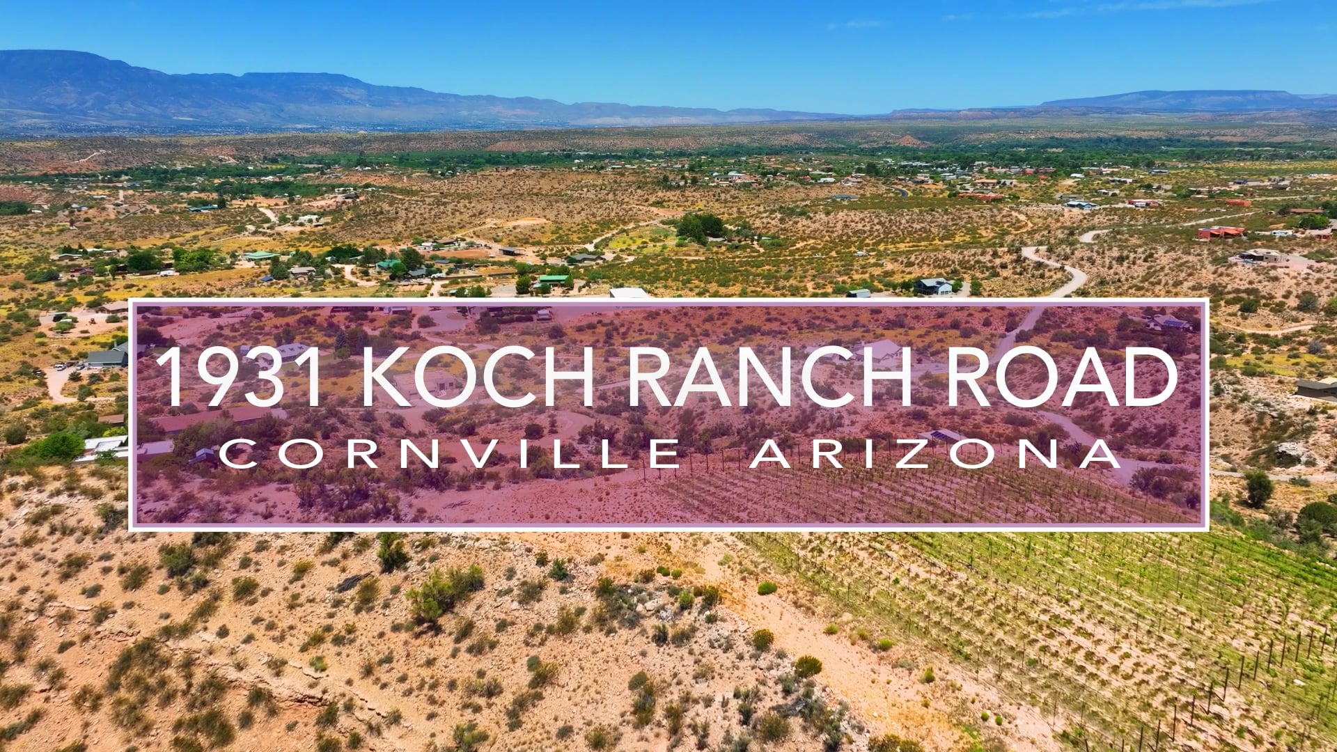 1931 Koch Ranch Rd Cornville AZ _mls on Vimeo