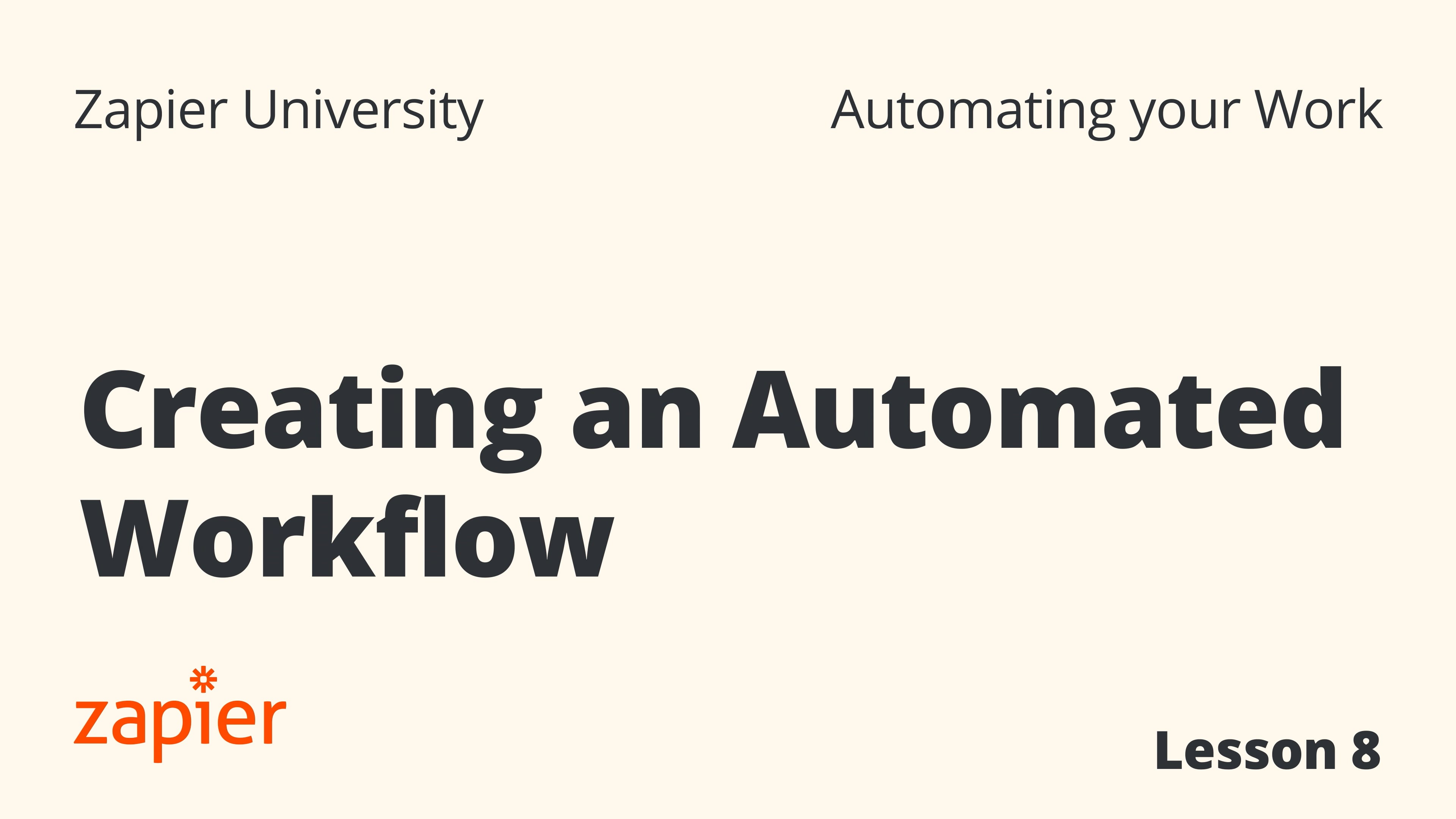 Creating an automated workflow on Vimeo