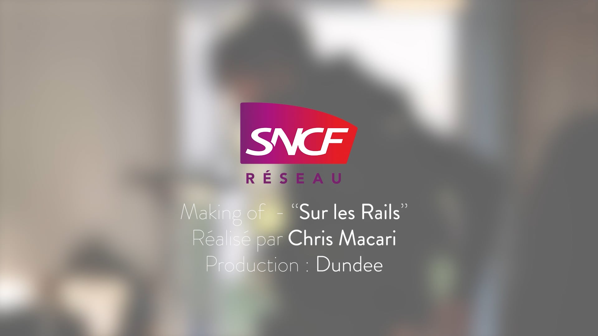 MOF SNCF Reseau - Sur les rails x Chris Macari