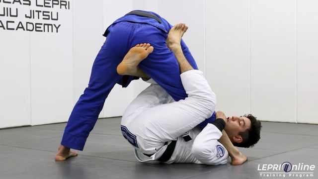 De La Riva to Single Leg X Sweep Attempt to X Guard Variation Sweep to Knee Bar Submission