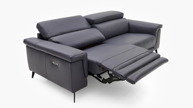 Sparta 3 Seater Power Recliner Sofa with Manual Headrests video