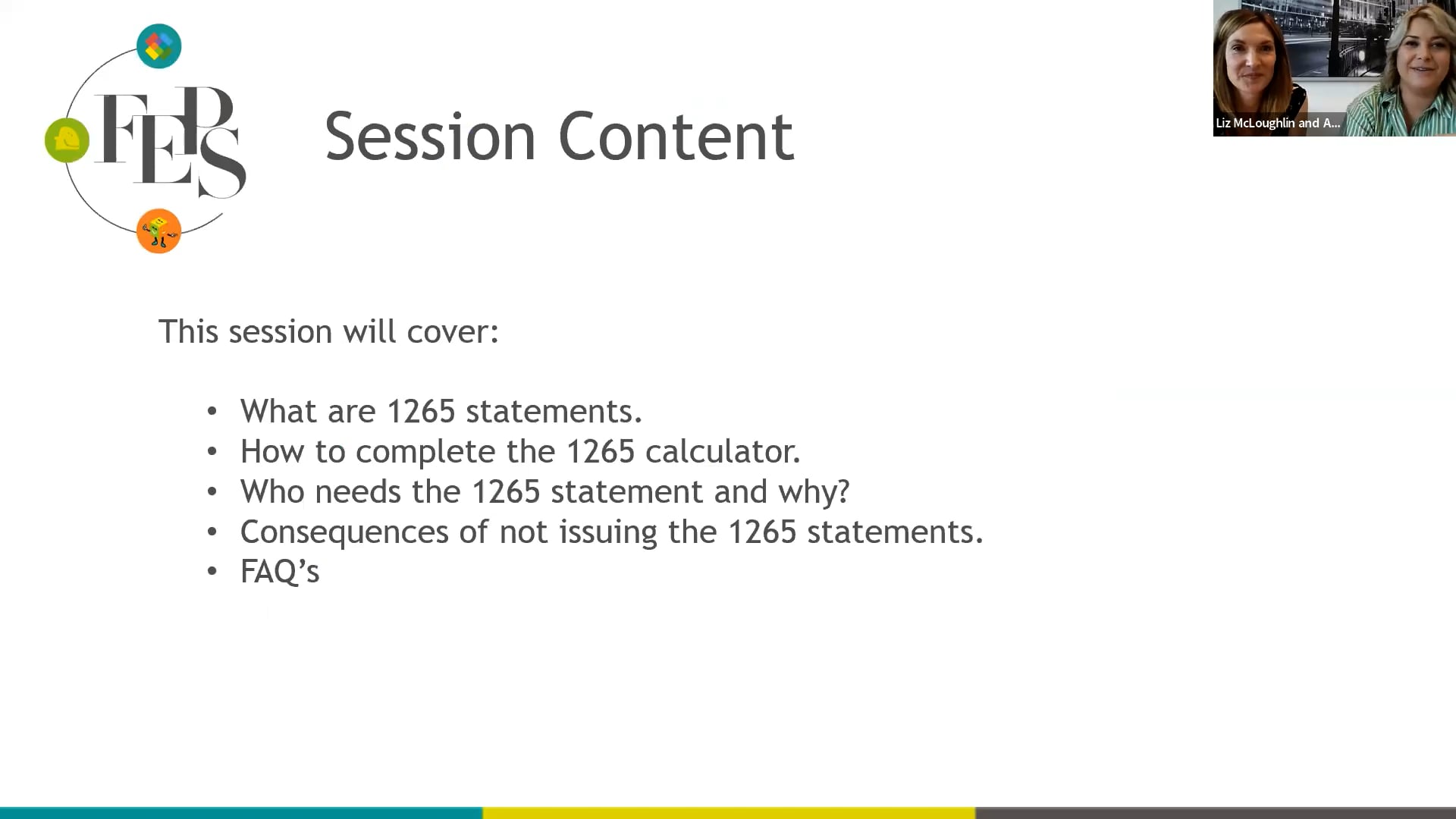 1265 statements and when to issue on Vimeo