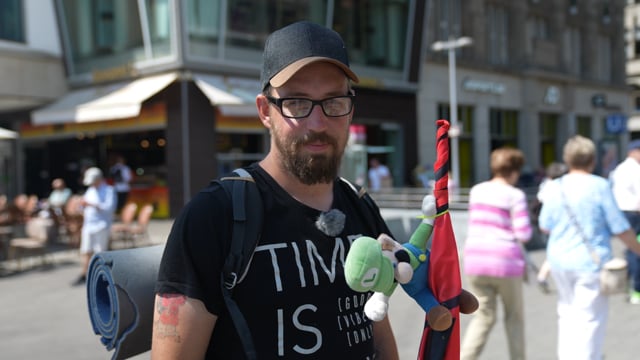 Robin Hood der Straße: Timo hilft Obdachlosen