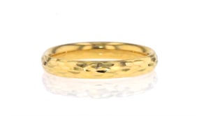 10kt Yellow Gold Textured Ring