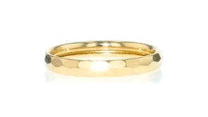 10kt Yellow Gold Hammered Ring