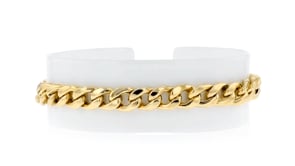 10kt Yellow Gold Curb-Link Bracelet