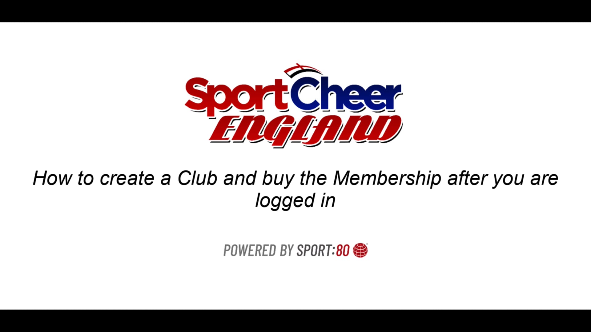 How to create a Club and buy the Membership after you are logged in