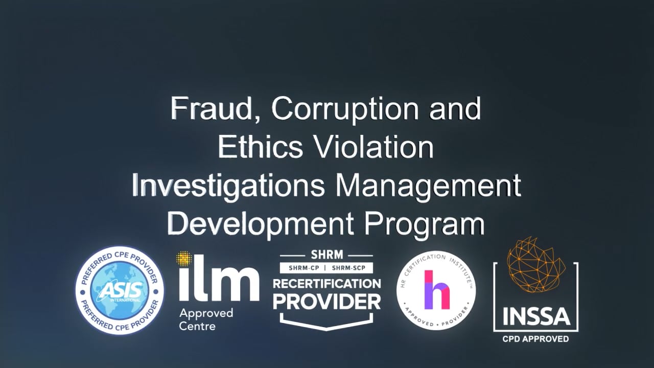 rsmelearning - Fraud, Corruption and Ethics Violation Investigations ...