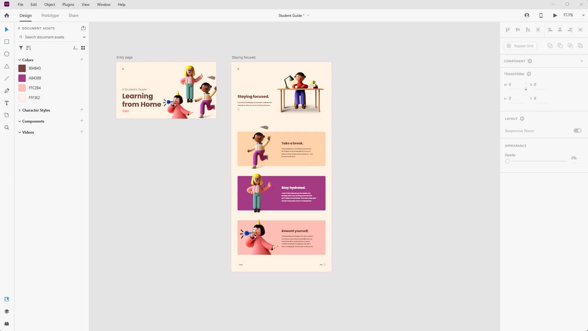 10 Creating a scroll page on Vimeo