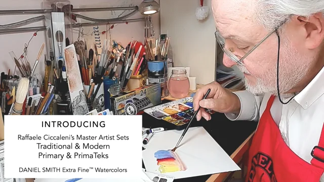 Raffaele Ciccaleni's Master Artist Set Traditional & Modern – Daniel Smith  watercolors (6 tube)