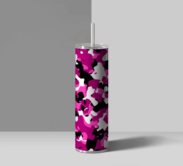 Pink Camo Tumbler