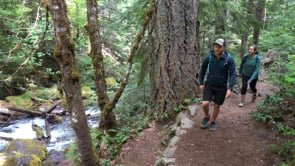 Hiking to Watson Falls in Southern Oregon