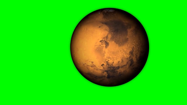 planet mars the green